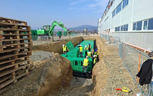 Pécs  BAT Stormbox Referencia építés