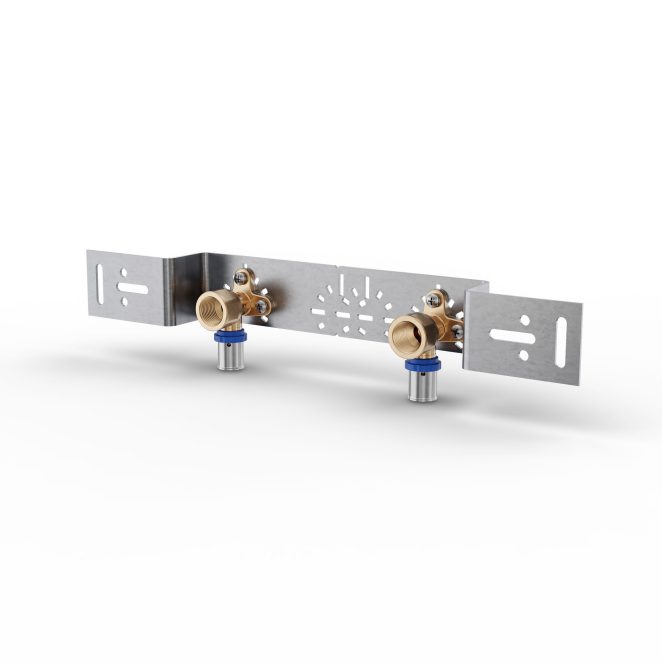 Plumbing_RadoPress-lead-free_Brass Adapter 16-FT0_5 90 Double Bracket_a