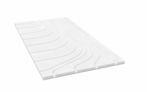 dry system underfloor heating panel