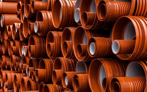 Plastic pipes