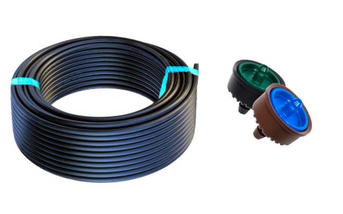 PE irrigation pipes online dripper